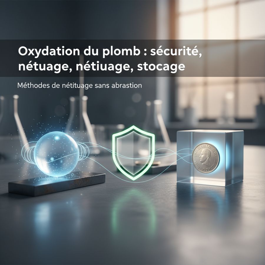 Oxydation du plomb : sécurité, nettoyage, stockage